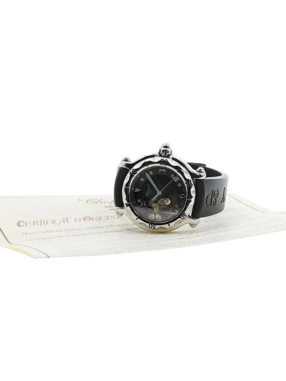Chopard Happy sport happy fish 28/8347/402 Date Navy Dial Quartz Men's_951083